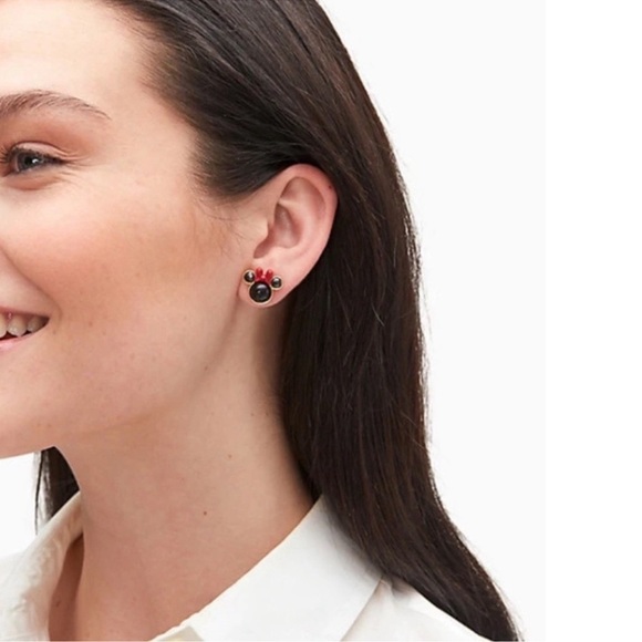 KATE SPADE • Disney X Minnie Mouse Disneyland Stud Earrings - Picture 5 of 7